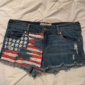 Altar'd State American Jean Shorts Size 27